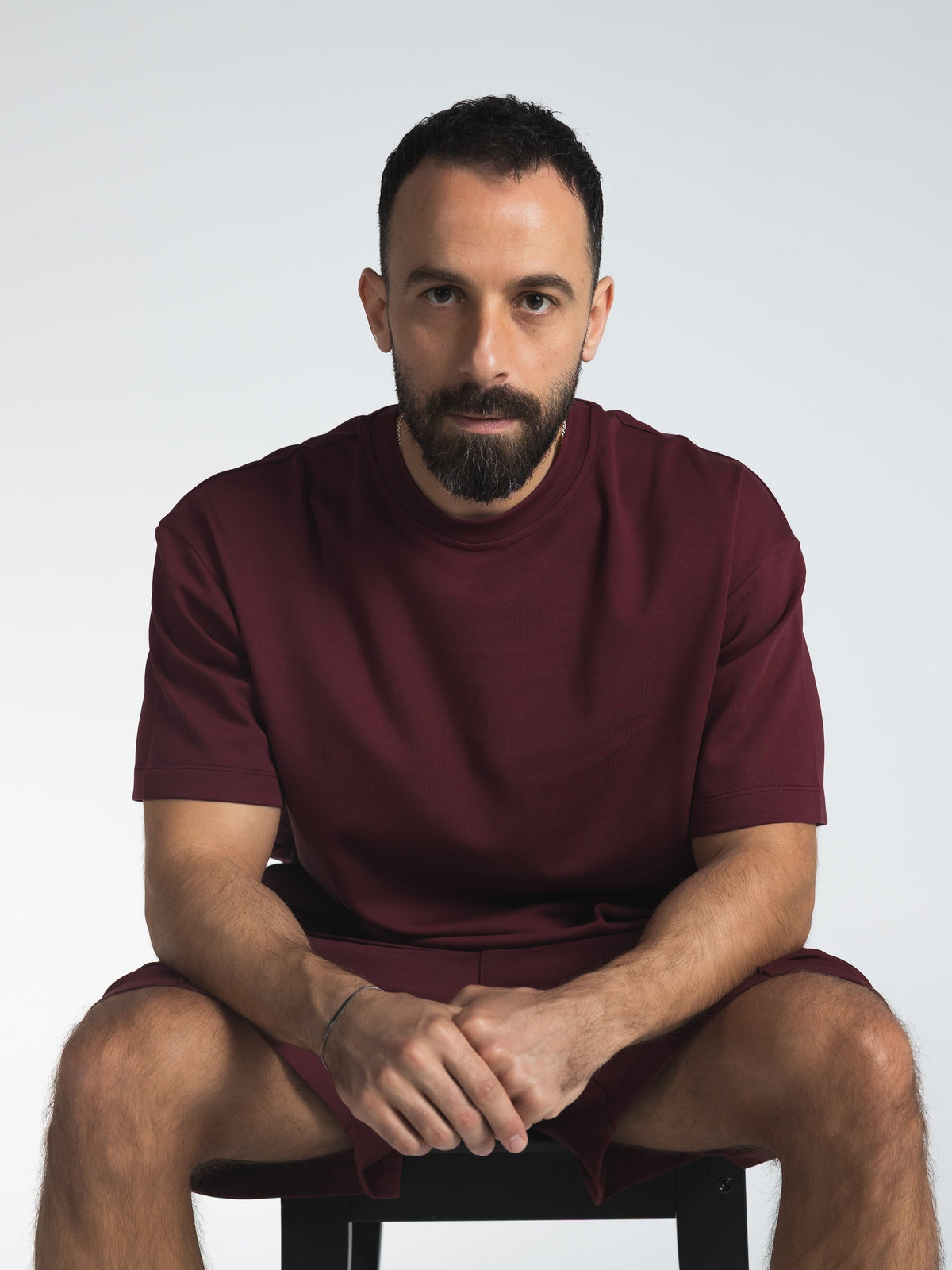 The Ease Set in Burgundy 