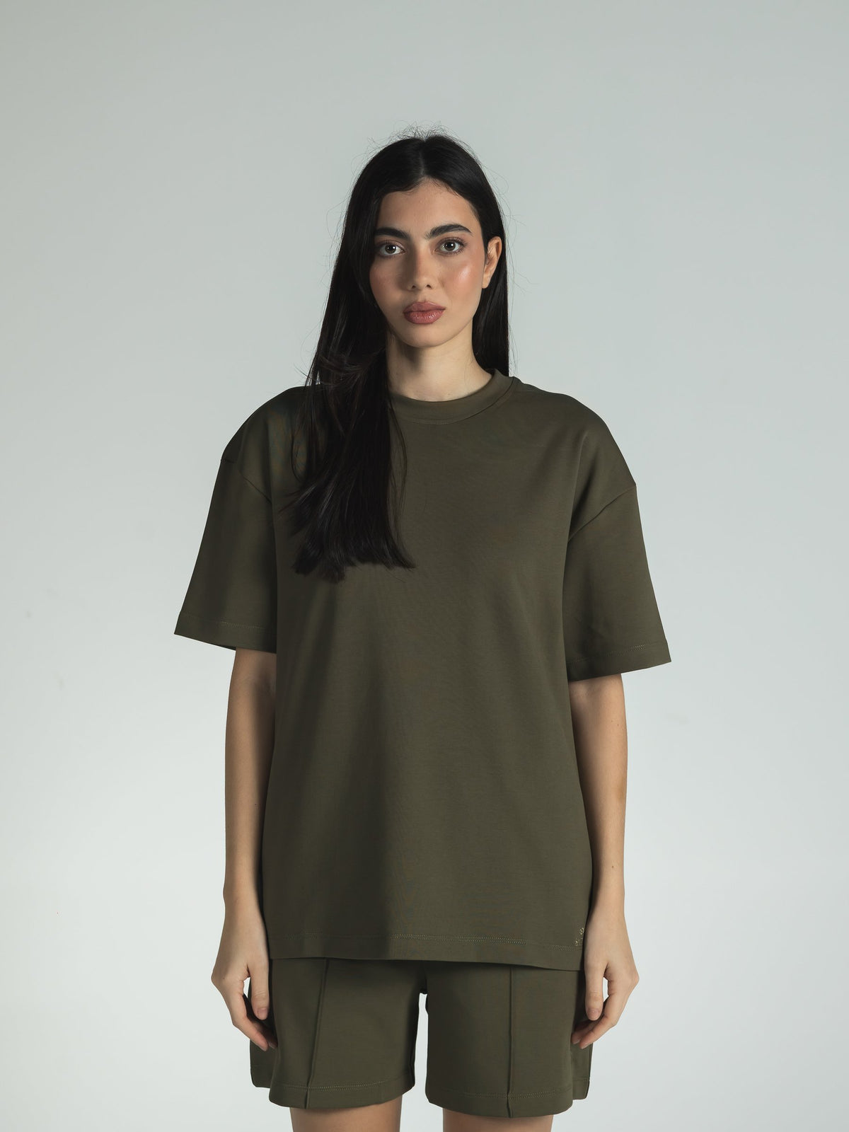 The Ease Set in Olive Green 