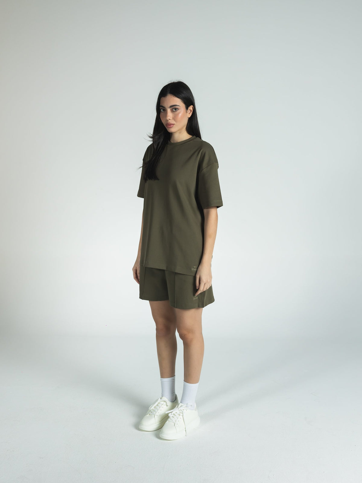 The Ease Set in Olive Green 