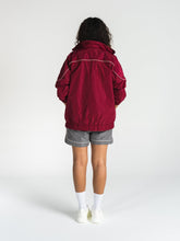 The Switch Jacket in Burgundy/Pink 