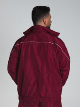 The Switch Jacket in Burgundy/Pink 