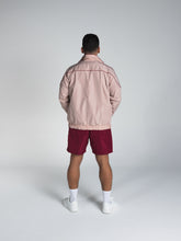 The Switch Jacket in Burgundy/Pink 