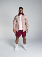 The Switch Jacket in Burgundy/Pink 