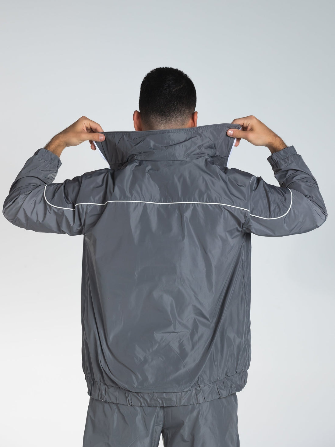 The Switch Jacket in Burgundy/Pink 