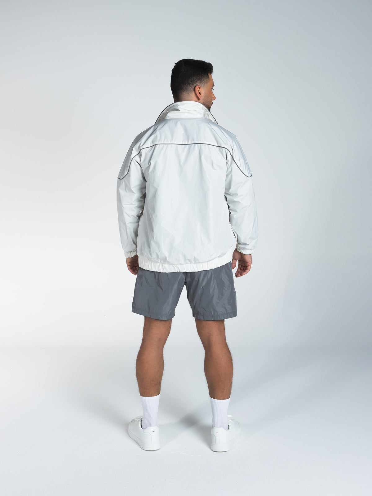 The Switch Jacket in Grey/Offwhite 
