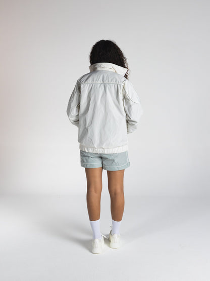 The Switch Jacket in MintGreen/Offwhite 