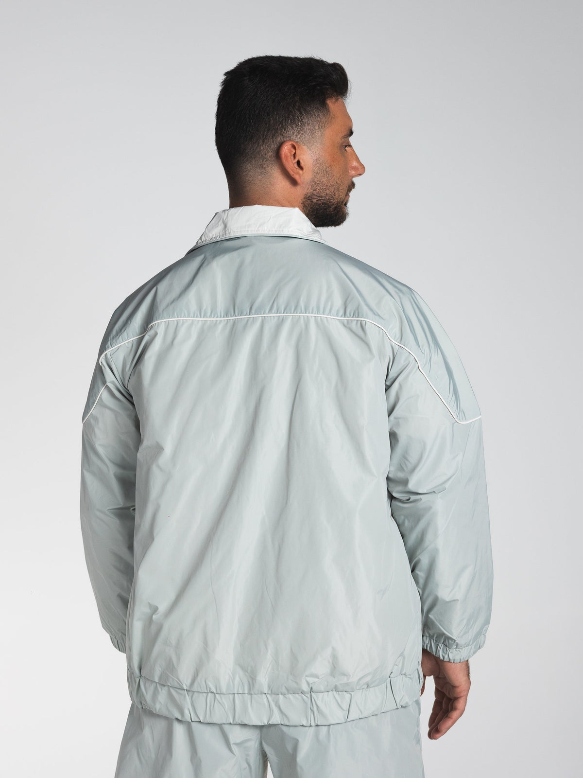 The Switch Jacket in MintGreen/Offwhite 
