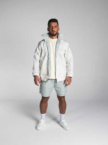The Switch Jacket in MintGreen/Offwhite 