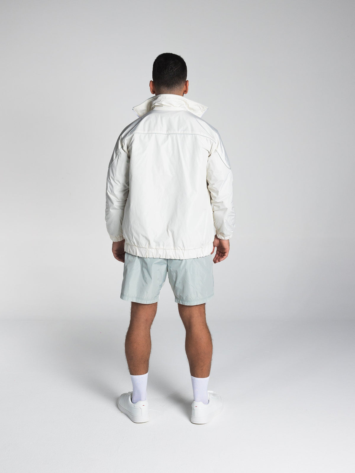 The Switch Jacket in MintGreen/Offwhite 
